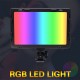 AIR-1000C CRI 95 RGB 320K-5500K Dimmable LED Video Light Fill Light Lamp for DSLR Camera DV Camcorder