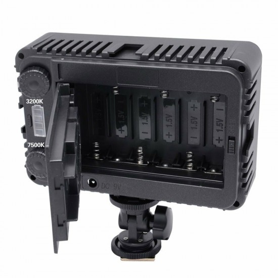 LE-168 Bi-color 3200K 7500K LED Video Light Fill Light for Digital SLR Camera and DV Camcorder