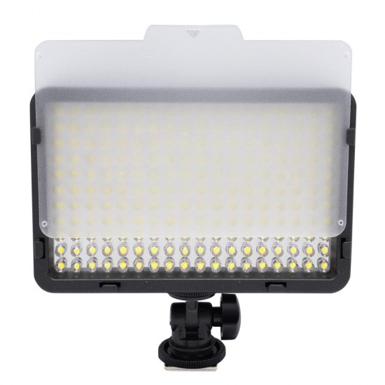LE-198A 13W 3200K 5500K Dimmable LED On-Camera Video Light for DSLR Camera with Soft and Orange Filter LE-198A 13W 3200K 5500K Dimmable LED On-Camera Video Light for DSLR Camera with Soft and Orange Filter