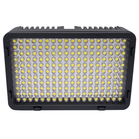 LE-198A 13W 3200K 5500K Dimmable LED On-Camera Video Light for DSLR Camera with Soft and Orange Filter LE-198A 13W 3200K 5500K Dimmable LED On-Camera Video Light for DSLR Camera with Soft and Orange Filter