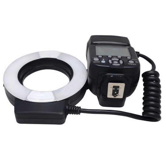 MCO-14EXTN 5500K Macro TTL Ring Flash Light + Metal Adapter Ring MCO-14EXTN 5500K Macro TTL Ring Flash Light + Metal Adapter Ring