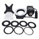 MCO-14EXTN 5500K Macro TTL Ring Flash Light + Metal Adapter Ring MCO-14EXTN 5500K Macro TTL Ring Flash Light + Metal Adapter Ring