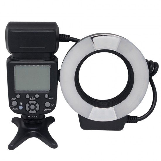 MCO-14EXTN 5500K Macro TTL Ring Flash Light + Metal Adapter Ring MCO-14EXTN 5500K Macro TTL Ring Flash Light + Metal Adapter Ring