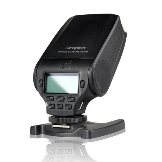 MCO-320F GN32 5600K TTL LCD Display Speedlite Flash Light for FujiFilm Camera with Hot Shoe