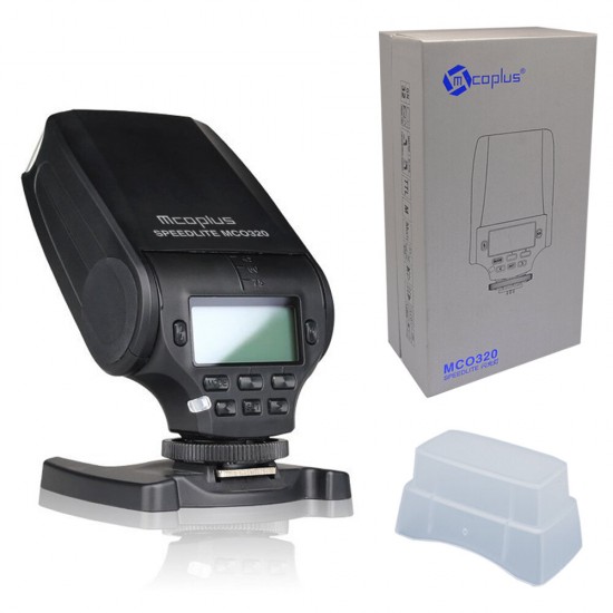 MCO-320N GN32 5600K TTL LCD Display Speedlite Flash Light for Nikon Camera with Hot Shoe MCO-320N GN32 5600K TTL LCD Display Speedlite Flash Light for Nikon Camera with Hot Shoe