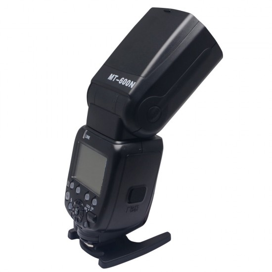 MT600N GN60 High-Speed Sync 1/8000s I-TTL Master-Slave On-Camera Flash Speedlite for Nikon DSLR Camera MT600N GN60 High-Speed Sync 1/8000s I-TTL Master-Slave On-Camera Flash Speedlite for Nikon DSLR Camera
