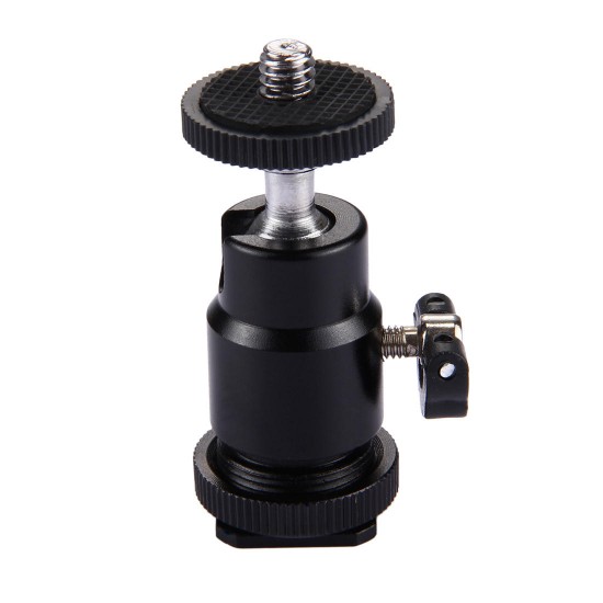 PU211 Cold Shoe Tripod Head Mount Adapter Tripod Screw Head with Lock for DSLR Camera PU211 Cold Shoe Tripod Head Mount Adapter Tripod Screw Head with Lock for DSLR Camera
