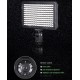 PT-176S LED Camera Video Light Bi-color Temperature Adjustable Photography for DSLR Camera