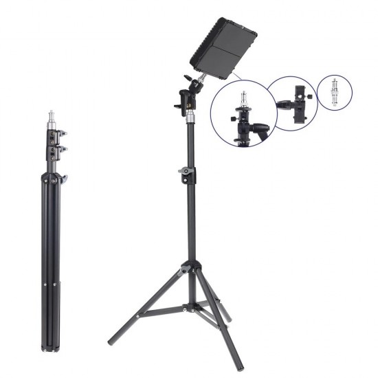 TL-600AS LED Video Light 3 in 1 Kit Photography Lighting Bi-color Photo Lamp Dimmable 3200K/5600K Studio Lamps