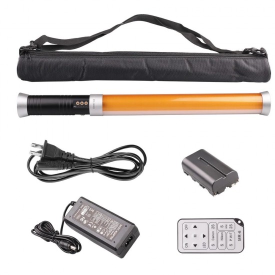 MTL-900D Portable Handheld LED Video Light Dual Color Temperature Tube Light for Photography Lighting