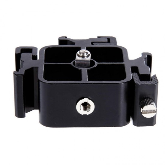 Triple Hot ShoE Mount Adapter Flashlight Stand Umbrella Holder Bracket for Canon Nikon Pentax