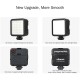 VL49 Mini LED Video Light Photography Lamp 6W Dimmable CRI95+ with Cold Shoe Mount for Canon DSLR Camera VL49 Mini LED Video Light Photography Lamp 6W Dimmable CRI95+ with Cold Shoe Mount for Canon DSLR Camera