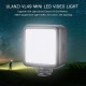 VL49 Mini LED Video Light Photography Lamp 6W Dimmable CRI95+ with Cold Shoe Mount for Canon DSLR Camera