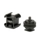 0951 Hot Shoe Cold Shoe Mount Adapter for DSLR Camera