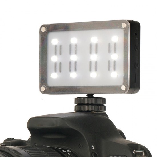 5500K 820 Lumen LED Portable Video Light with Cold Shoe