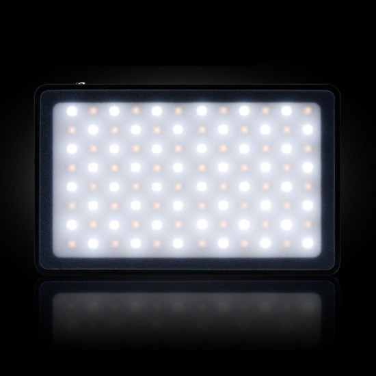 VL-1 Rechargeable 96 LEDs 3500k-5700k Magnetic Video Light with Filter Display Screen