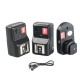 W&5 PT-16GY 16 Channels Wireless Flash Trigger Transmitter Set with 2 Receivers for Canon for Nikon for Pentax for Olympus