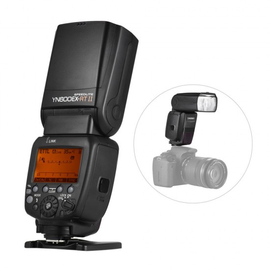 YN600EX-RT II 2.4G Wireless HSS Master TTL Flash Speedlite for Canon