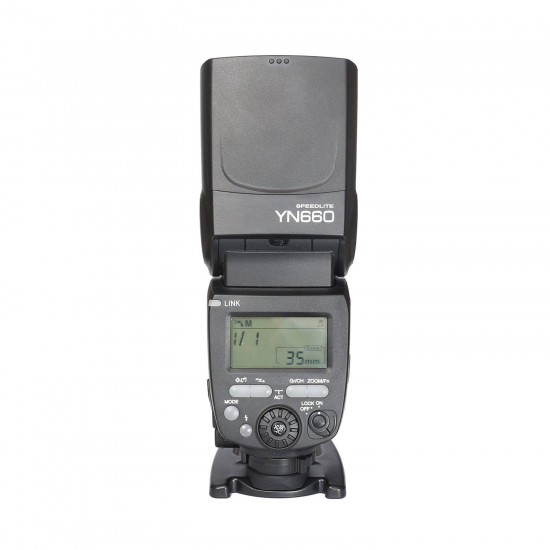 YN660 Wireless GN66 2.4G Flash Speedlite for Canon Nikon Pentax Cameras YN660 Wireless GN66 2.4G Flash Speedlite for Canon Nikon Pentax Cameras
