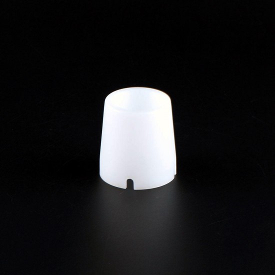 1PC White Silicone Luminous Diffuser Light Cover For C8/C8+/M21A Flashlight Soft Light Shade Lamp Cover