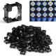 1Pcs 1x1 18650 Battery Holder ABS Radiating Shell Spliced Battery Pack Bracket 1Pcs 1x1 18650 Battery Holder ABS Radiating Shell Spliced Battery Pack Bracket