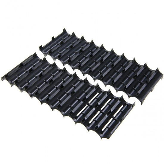 1Pcs Battery Radiating Holder For 20Pcs 18650 Batteries ABS Plastic Case Battery Pack Spacer Bracket