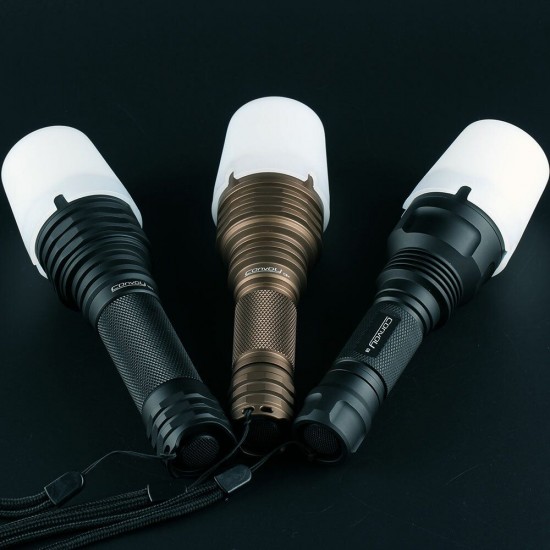 1Pcs Flashlight White Plastic Diffuser For C8 C8+ M21A Flashlight 1Pcs Flashlight White Plastic Diffuser For C8 C8+ M21A Flashlight