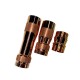 1Pcs DIY Flashlight 18350 Body Tube For FW3A Copper(FW3C) Flashlight,18350 Battery Tube