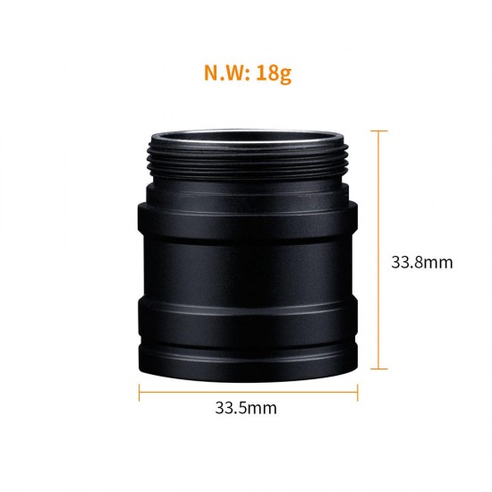 1Pcs P25 DIY Flashlight Extended Tube DIY From 26350 To 26650 Battery Tube 1Pcs P25 DIY Flashlight Extended Tube DIY From 26350 To 26650 Battery Tube