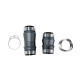 1Pcs FW3A Flashlight 18350 Body Tube DIY 18350 Battery Tube