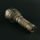 1Pcs Sand Silver Color L2 DIY 18650/26650 Extension Tube Flashlight Body Host Without LED & Driver