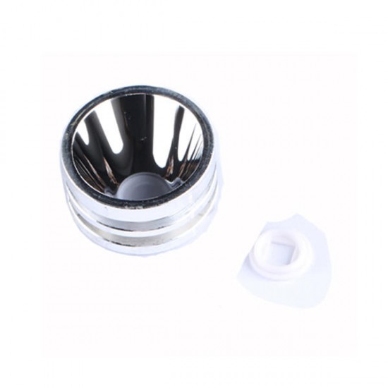 20x12mm Flashlight Smooth Reflector For S2+/S3 With XPL Gasket Flashlight Accessories 20x12mm Flashlight Smooth Reflector For S2+/S3 With XPL Gasket Flashlight Accessories