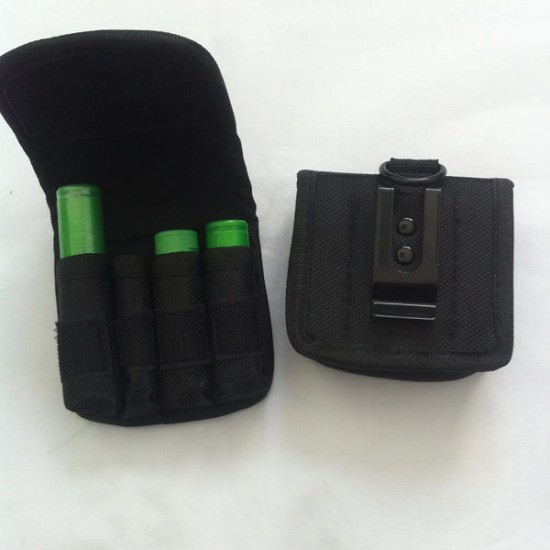 4 x 18650 battery Portable Holster Pouch For Travel Outdoor Use 4 x 18650 battery Portable Holster Pouch For Travel Outdoor Use