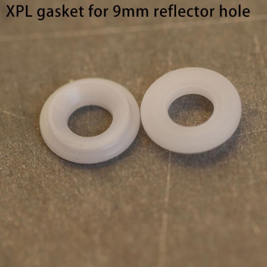 5PCS XPL Insulation Sheet For 9mm Reflector Hole (Flashlight Accessories)