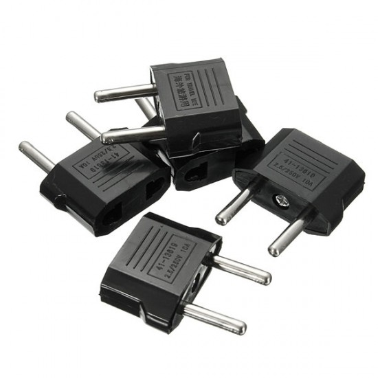 5x USA America To EU Europe Power Plug Travel Charger Adapter Converter 5x USA America To EU Europe Power Plug Travel Charger Adapter Converter