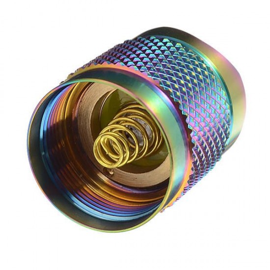 S41S ColoRed-led Flashlight Whole Tail Cap For DIY S41S ColoRed-led Flashlight Whole Tail Cap For DIY