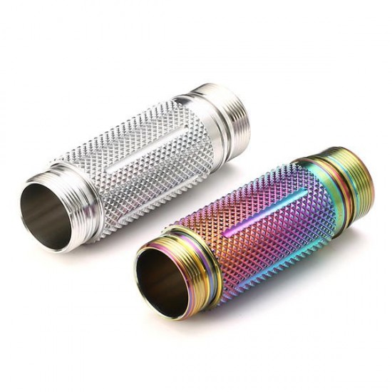 S41S/S42S ColoRed-led Flashlight 18650 Extension Tube Body Tube Flashlight Accessories S41S/S42S ColoRed-led Flashlight 18650 Extension Tube Body Tube Flashlight Accessories