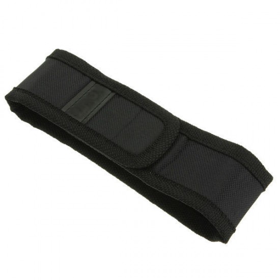 Black Holster Cover Pouch for LED Flashlight Torch 150mm x 30mm Black Holster Cover Pouch for LED Flashlight Torch 150mm x 30mm