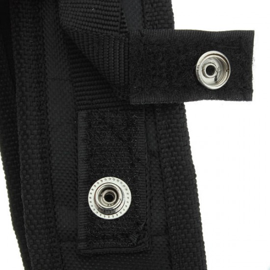 Black Holster Cover Pouch for LED Flashlight Torch 150mm x 30mm Black Holster Cover Pouch for LED Flashlight Torch 150mm x 30mm