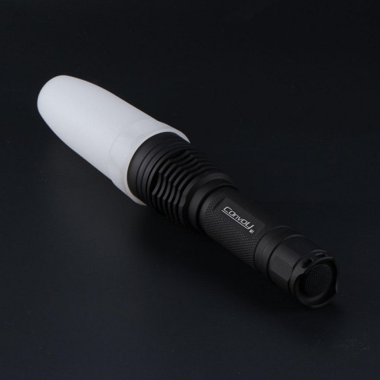 24.5mm LED Flashlight White/Yellow/Red Diffuser S2 S3 S4 S5 S6 S7 S8 Flashlight Accessories