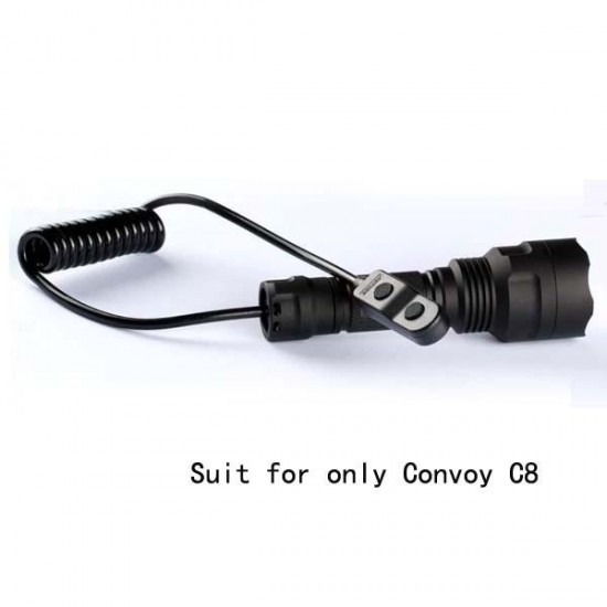 C8 Tail Cap Remote Contrl Switch Pressure Swicth Flashlight Accessories