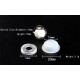 DIY 1288 Switch with LED Blue Light For C8 M1 M2 S2 S2+ Flashlight