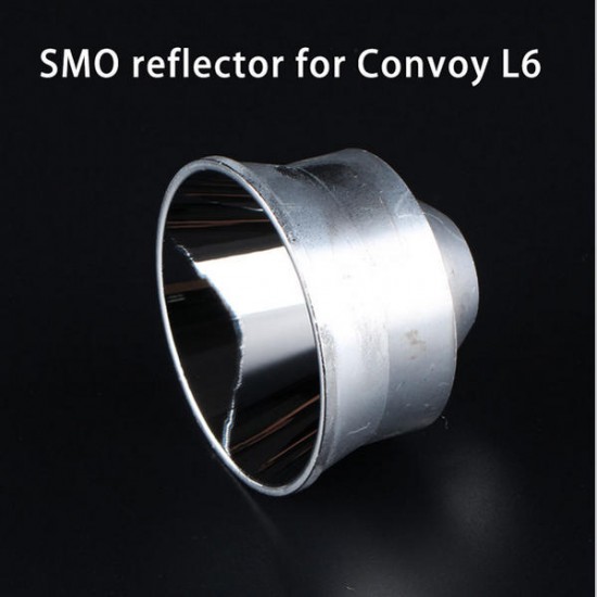 L6 Flashlight Smooth Reflector Flashlight Accessories For DIY 67.6mm x 48.2mm L6 Flashlight Smooth Reflector Flashlight Accessories For DIY 67.6mm x 48.2mm