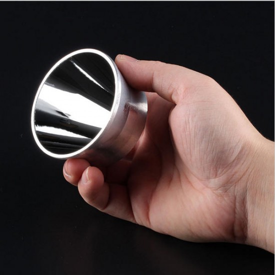 L6 Flashlight Smooth Reflector Flashlight Accessories For DIY 67.6mm x 48.2mm
