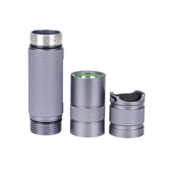 S2+ Gray Flashlight Host DIY LED Flashlight Shell Host Flashlight Accessories S2+ Gray Flashlight Host DIY LED Flashlight Shell Host Flashlight Accessories