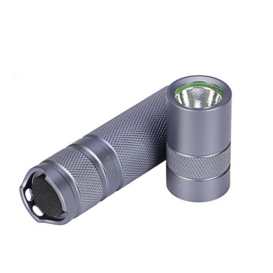 S2+ Gray Flashlight Host DIY LED Flashlight Shell Host Flashlight Accessories