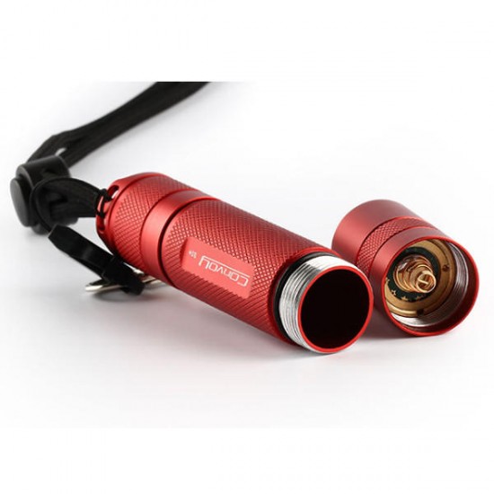 S2+ Red Led Flashlight Host Shell Flashlight Accessories For DIY