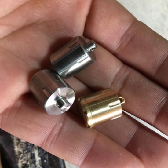 10180 Titanium/SS/Brass Extension Tube (Incomplete Hole) 10180 Titanium/SS/Brass Extension Tube (Incomplete Hole)
