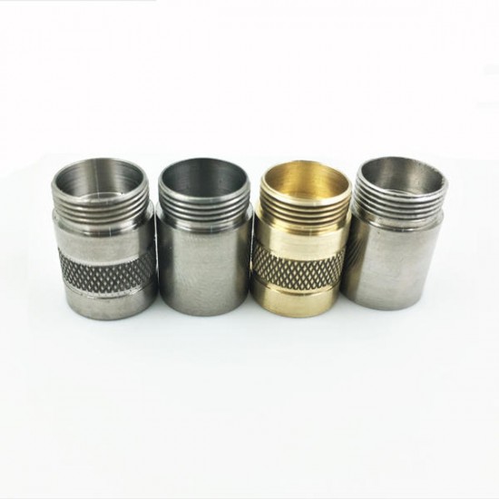 10180 Titanium/SS/Brass Extension Tube (Incomplete Hole)