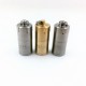 Lighter 2.0 Stainless Steel/Brass/Titanium Super Mini Lighter Case (Flashlight Accessories)